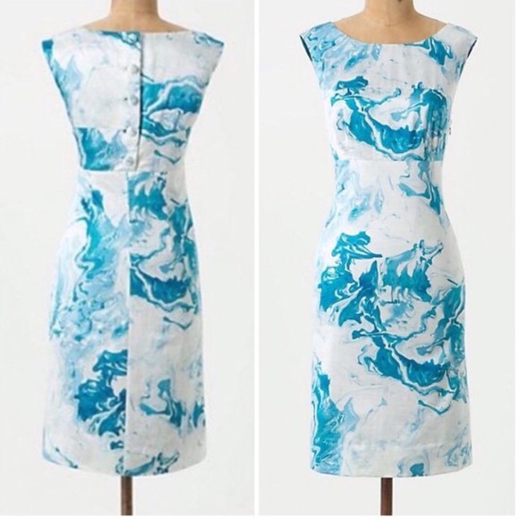 Anthropologie Dresses & Skirts - MAEVE EUC ANTHROPOLOGIE - MARBLED WATERS DRESS